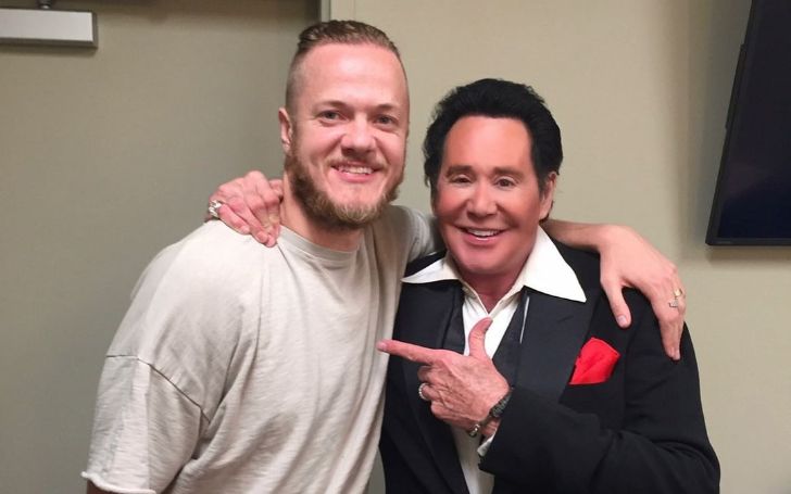 Wayne Newton with Tyler Robinson. 